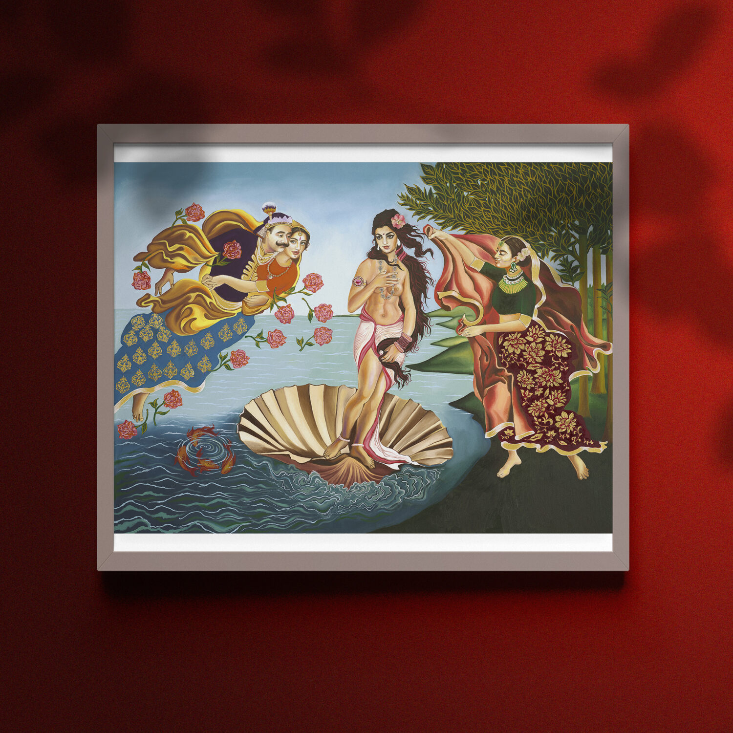 The Birth of Satyavati Print