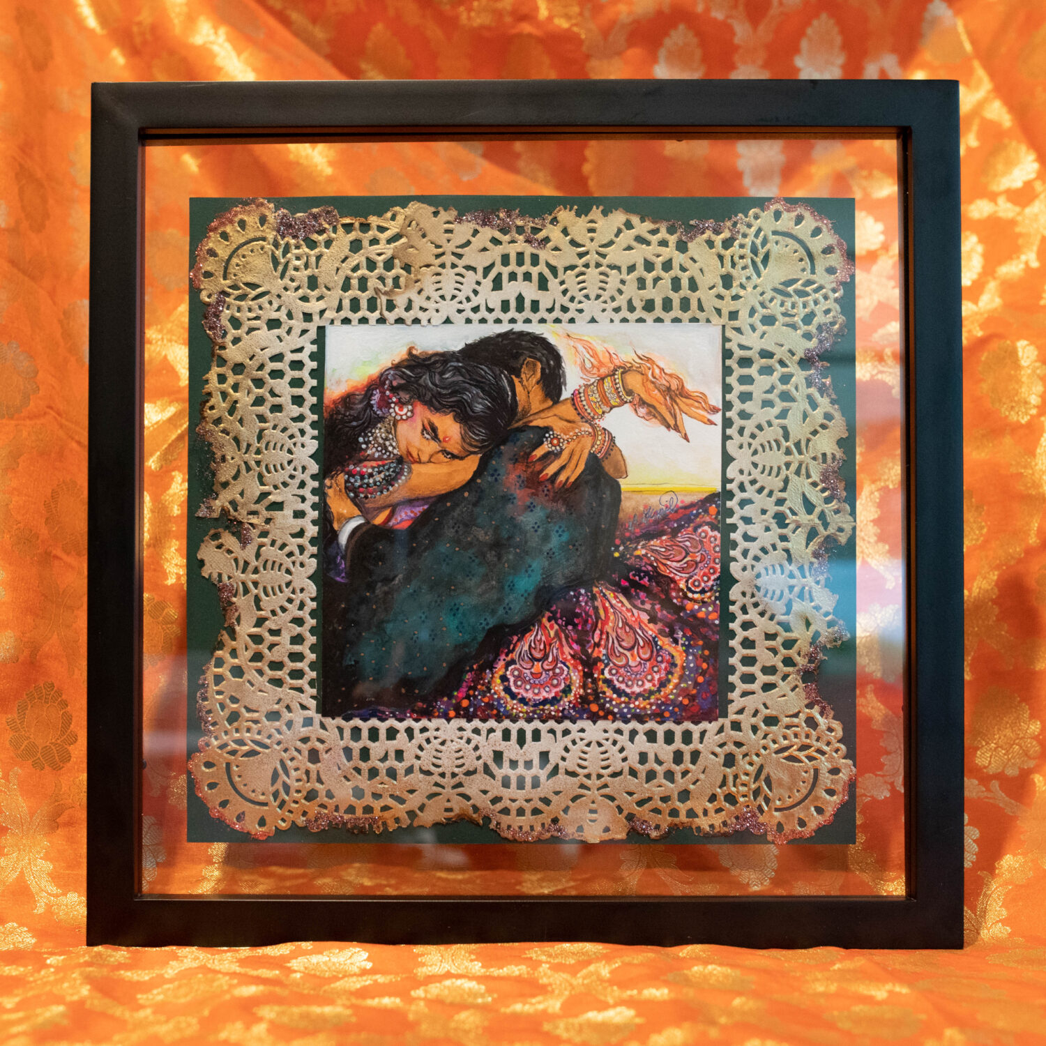 Agni Framed Original Artwork